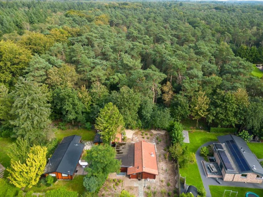 Spacious Wooden Cottage With Infra-Red Sauna At Veluwe Putten Eksteriør bilde